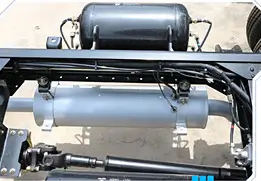 Secondary exhaust gas filter tube