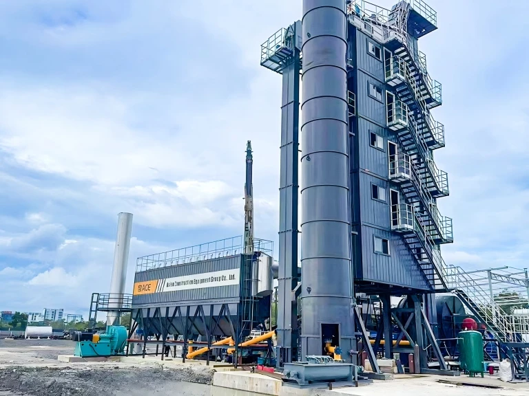 ACE BAP200 Eco-Friendly Asphalt Plant in Malaysia