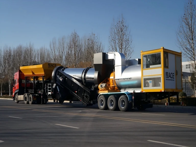 IAP80 Super Mobile Asphalt Plant: Right Choice for Road Construction