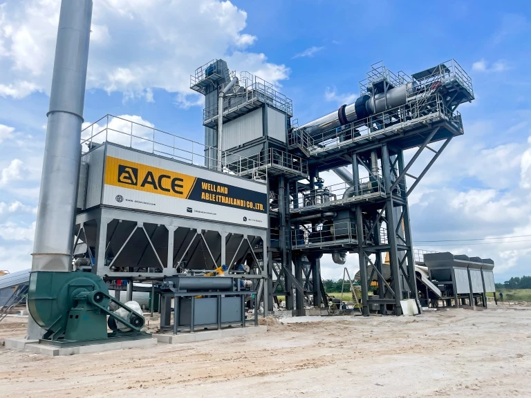 Integrated Original-Regeneration Asphalt Plant by ACE Group