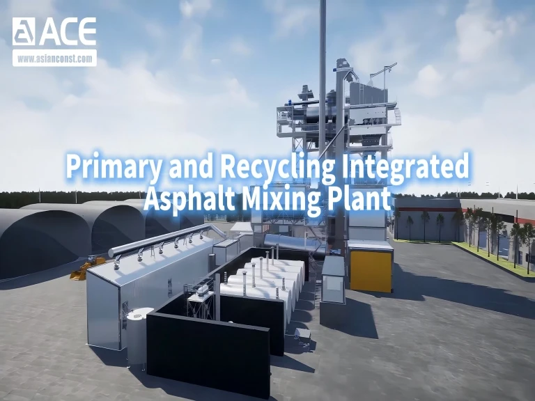 Primary and Recycling Integrated Asphalt Mixing Plant