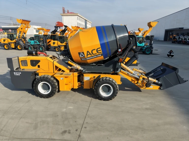 ACE's All-in-One Mixer Truck