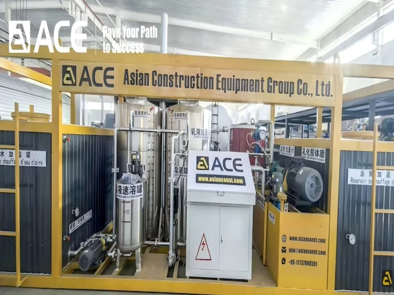 SLB10 Asphalt Mixing Plant + 6t Emulsifying Equipment to Cameroon