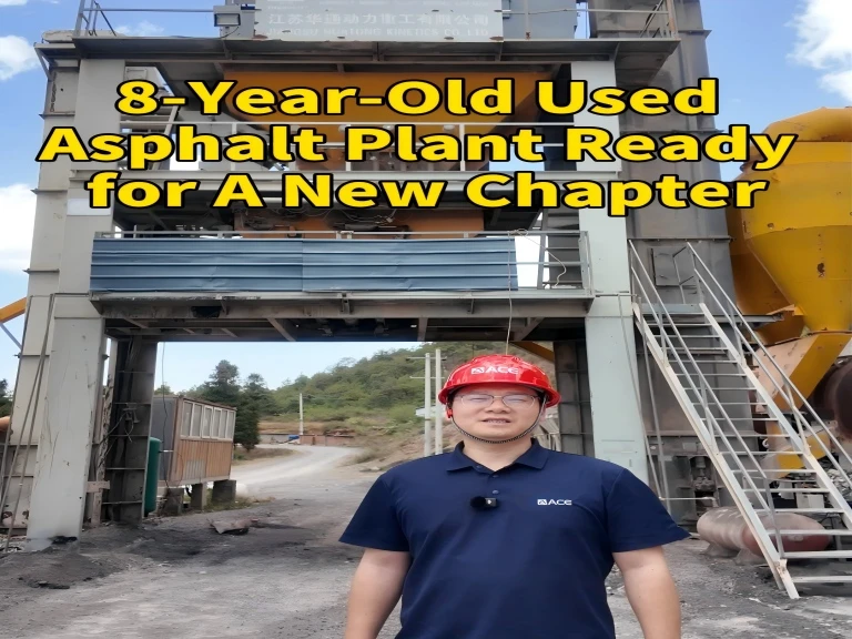 Used Asphalt from Plant Sichuan Site to Central Asia