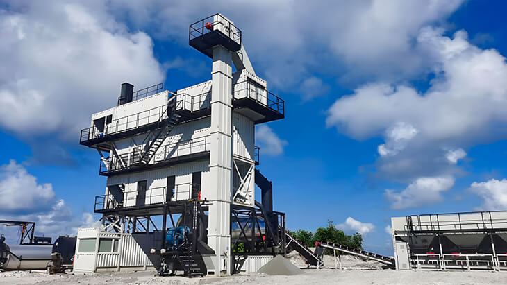 Containerized Asphalt Mixing Plant CFB Series Manufacturer