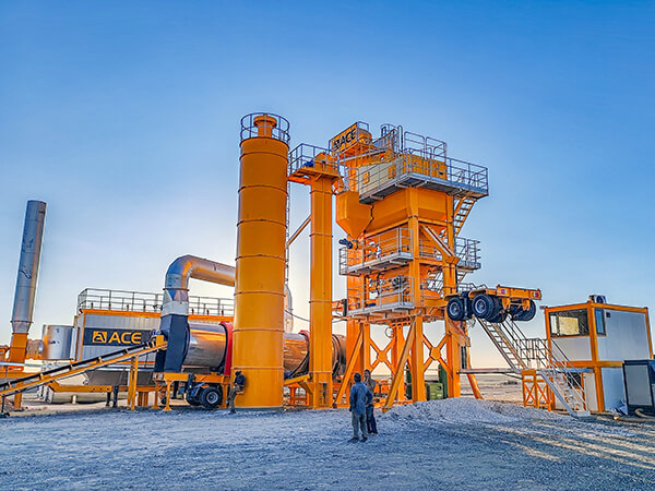 80t/h map80 mobile asphalt plant for sale 
